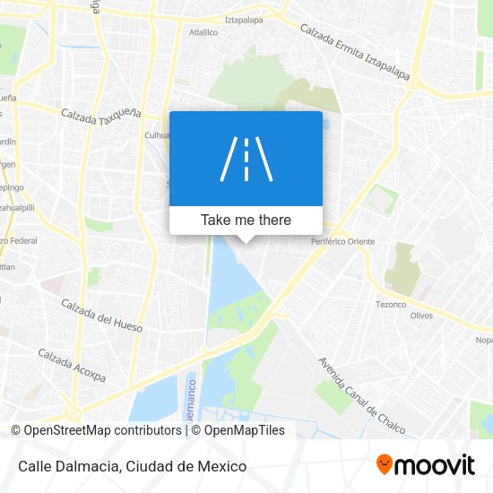 Calle Dalmacia map