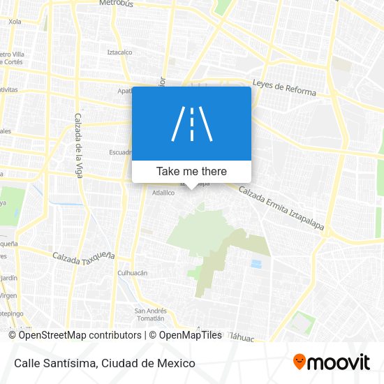 Calle Santísima map