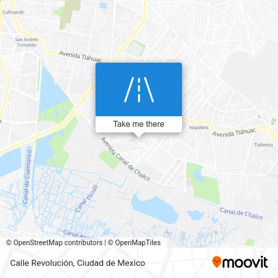 Calle Revolución map