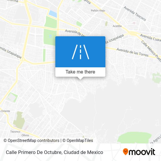 Calle Primero De Octubre map