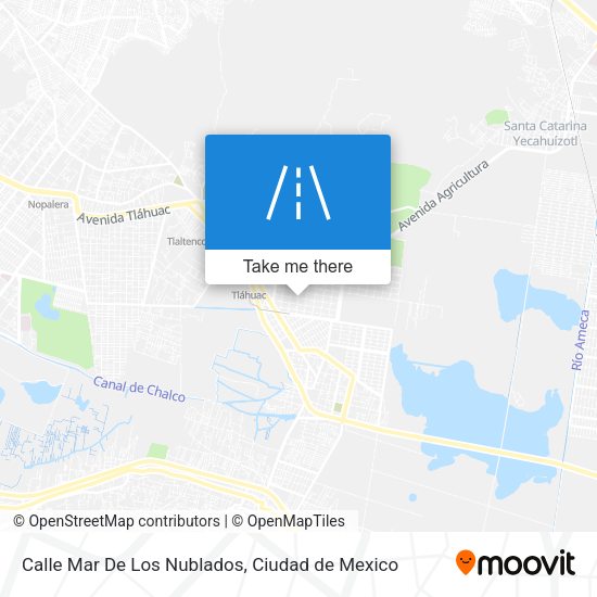 Calle Mar De Los Nublados map