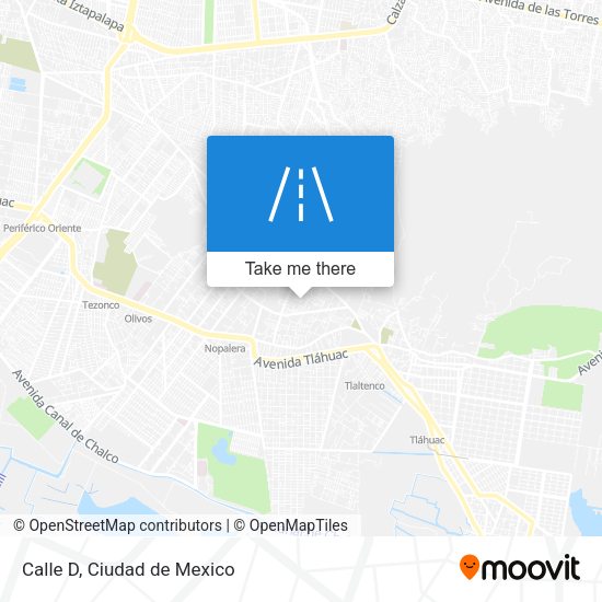 Mapa de Calle D