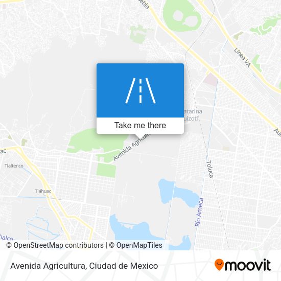 Avenida Agricultura map