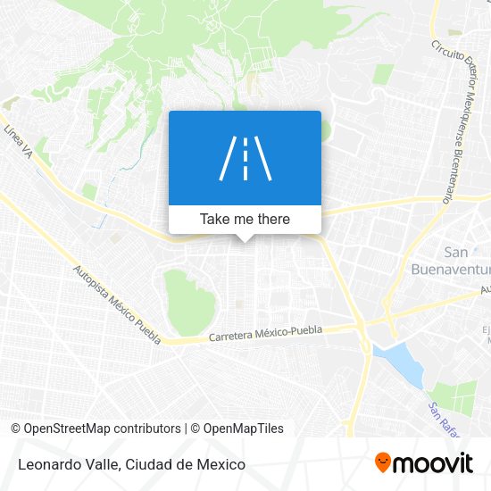 Leonardo Valle map
