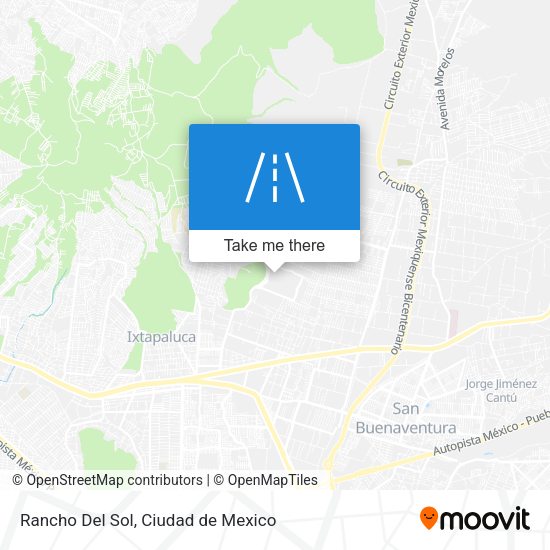 Rancho Del Sol map