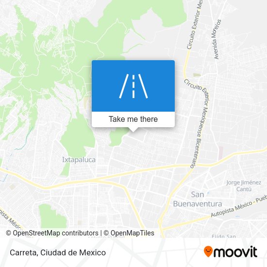 Mapa de Carreta