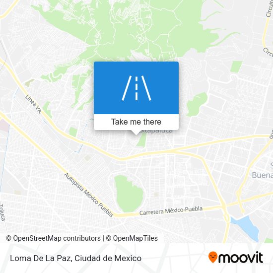 Loma De La Paz map