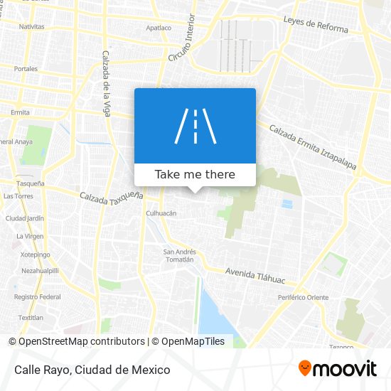 Calle Rayo map