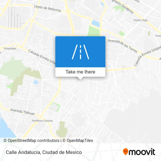 Calle Andalucía map