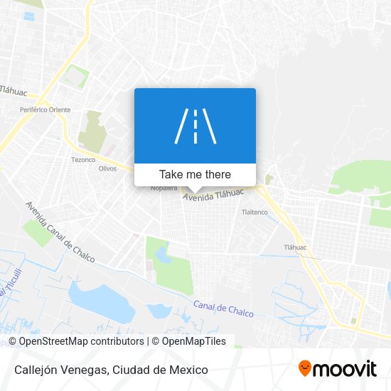 Mapa de Callejón Venegas