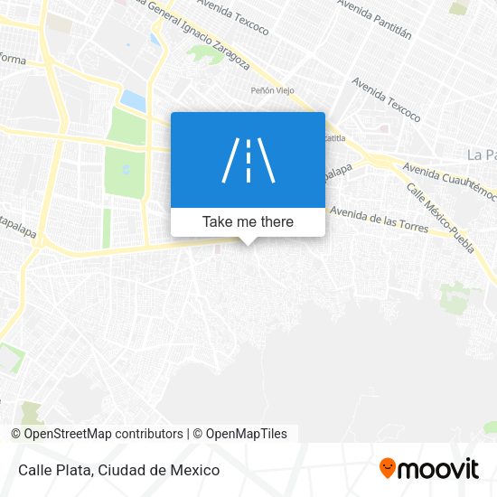 Calle Plata map