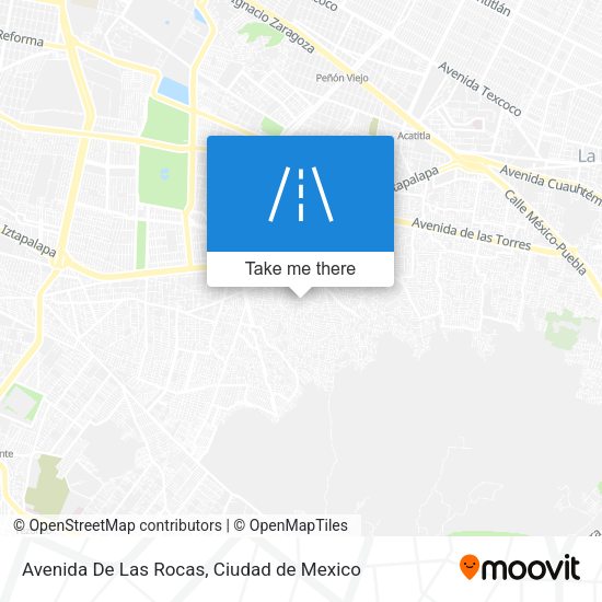 Avenida De Las Rocas map