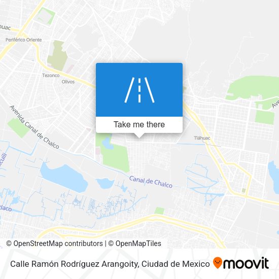 Calle Ramón Rodríguez Arangoity map