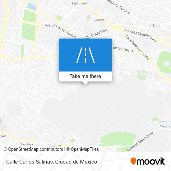 Calle Carlos Salinas map