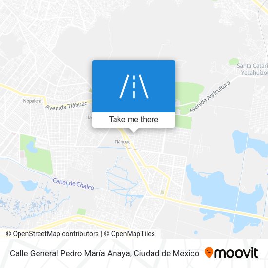 Mapa de Calle General Pedro María Anaya