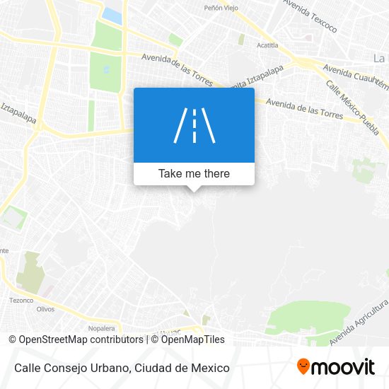 Mapa de Calle Consejo Urbano