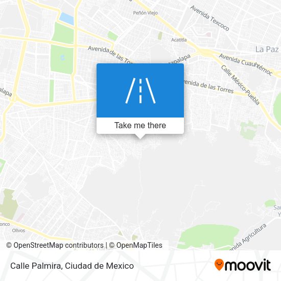 Mapa de Calle Palmira