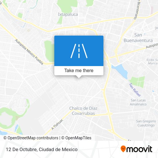 Mapa de 12 De Octubre