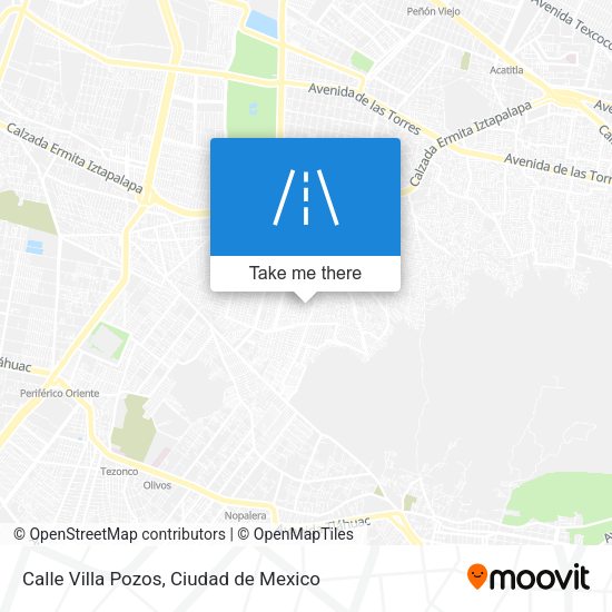 Calle Villa Pozos map