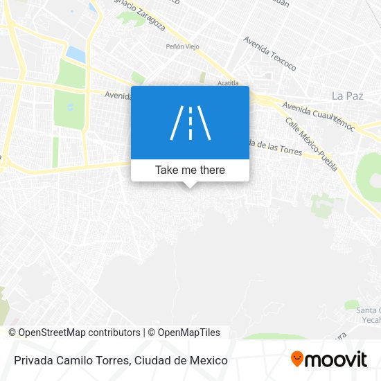 Mapa de Privada Camilo Torres