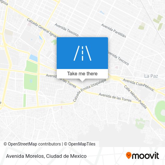 Avenida Morelos map