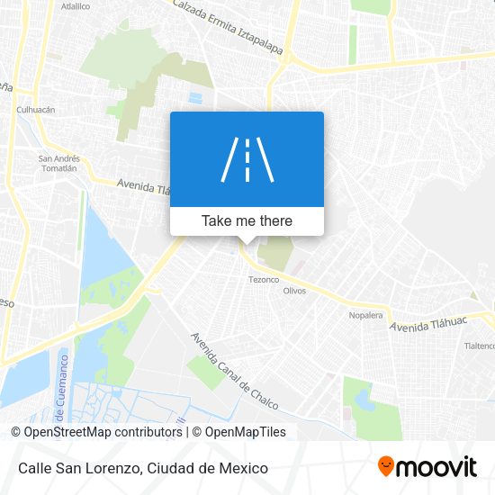 Mapa de Calle San Lorenzo