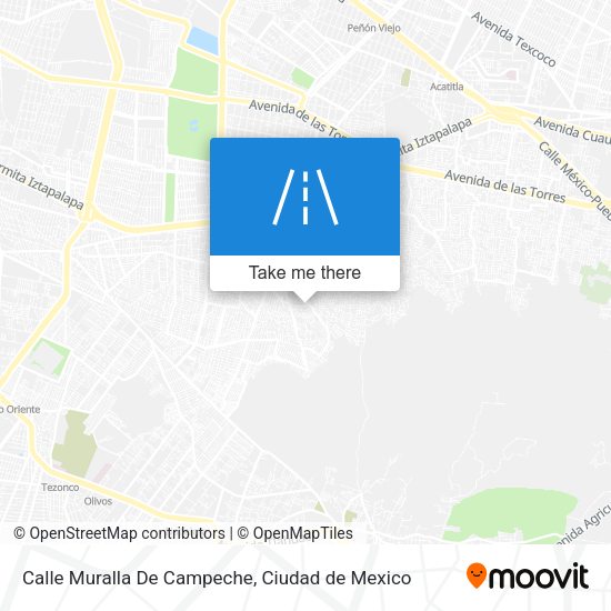 Calle Muralla De Campeche map