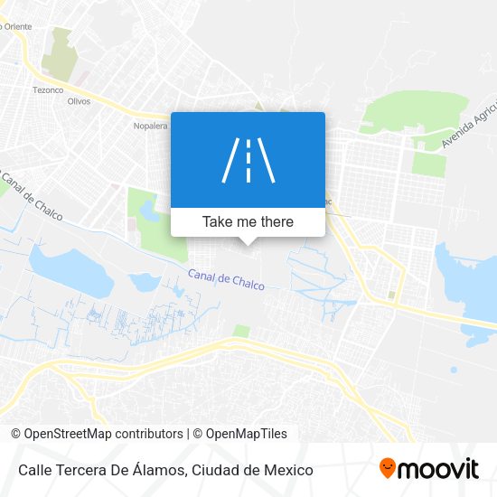 Mapa de Calle Tercera De Álamos