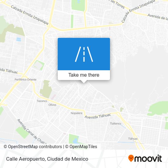 Calle Aeropuerto map