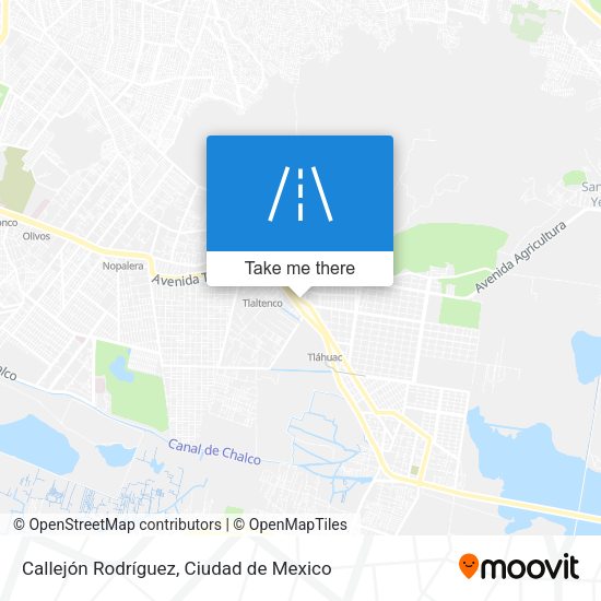 Callejón Rodríguez map