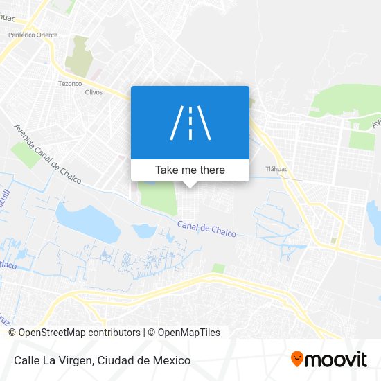 Calle La Virgen map
