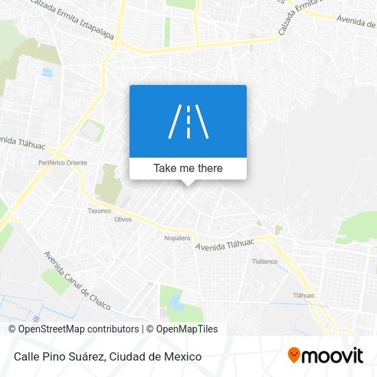 Mapa de Calle Pino Suárez