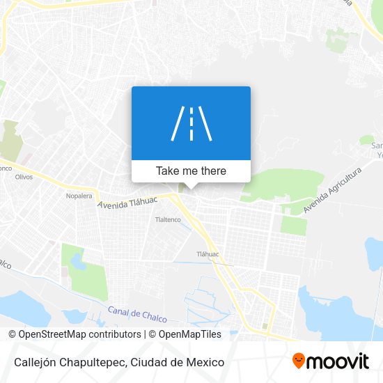 Mapa de Callejón Chapultepec