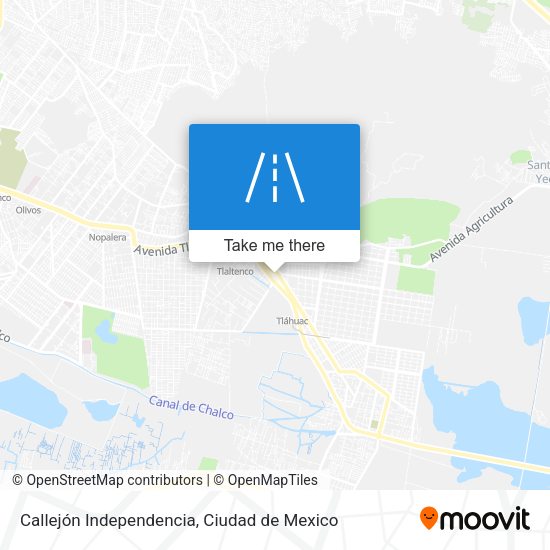 Callejón Independencia map