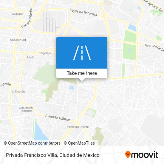 Privada Francisco Villa map