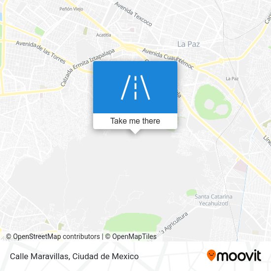 Mapa de Calle Maravillas