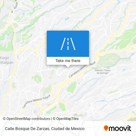 Calle Bosque De Zarzas map