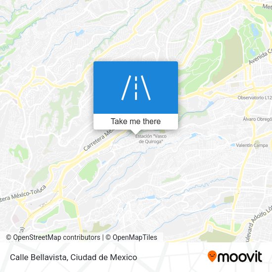 Mapa de Calle Bellavista