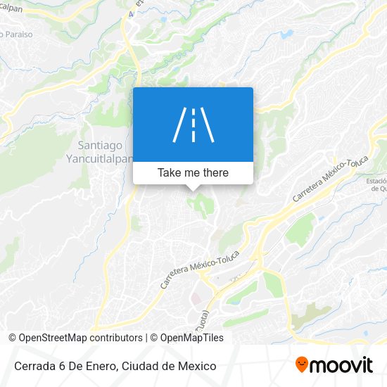Cerrada 6 De Enero map