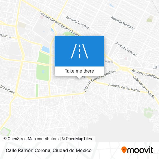 Mapa de Calle Ramón Corona