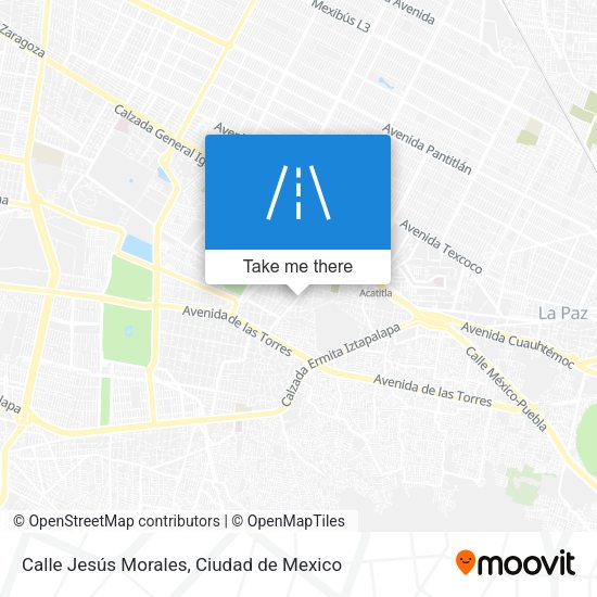 Calle Jesús Morales map