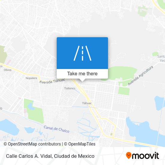 Calle Carlos A. Vidal map