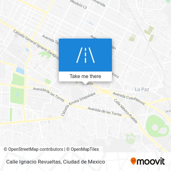 Mapa de Calle Ignacio Revueltas