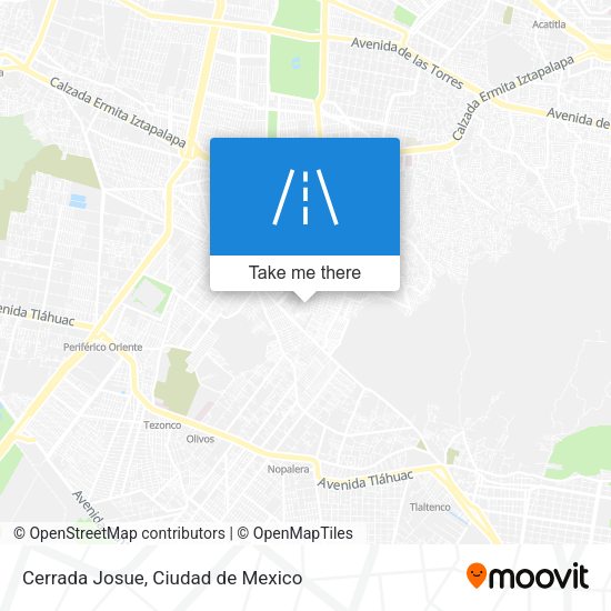 Cerrada Josue map