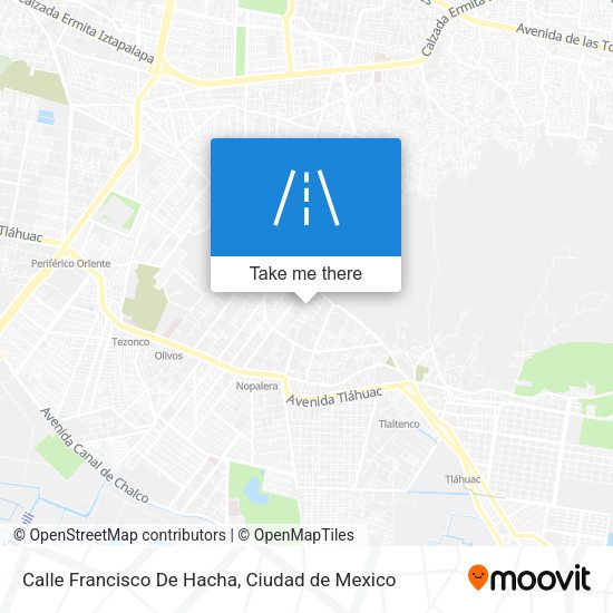 Mapa de Calle Francisco De Hacha