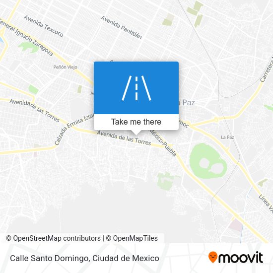 Calle Santo Domingo map