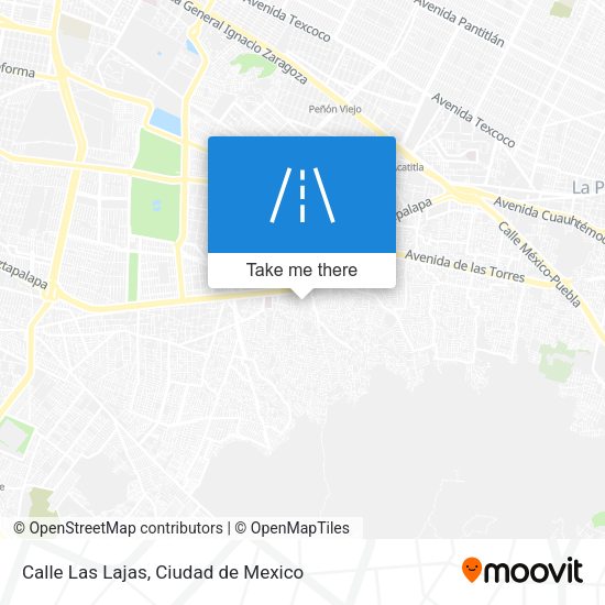 Mapa de Calle Las Lajas