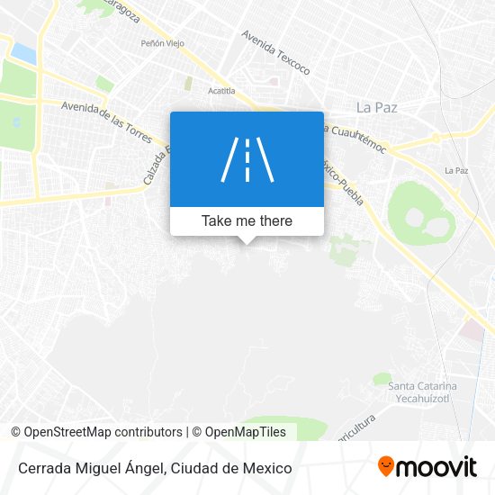 Cerrada Miguel Ángel map