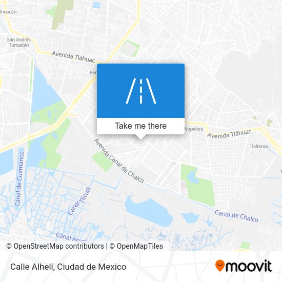 Mapa de Calle Alhelí