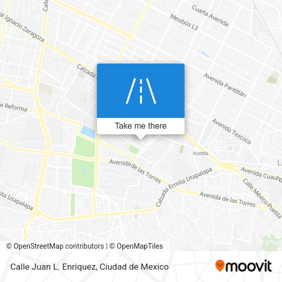 Calle Juan L. Enriquez map